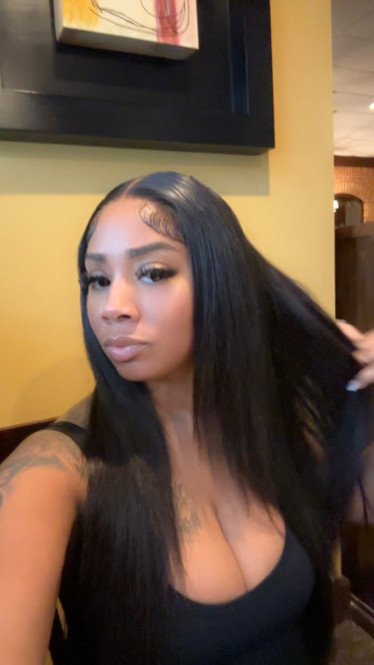 Straight Frontal Wig HD 13x4