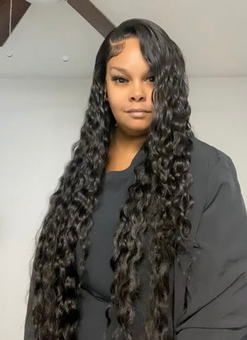 Natural Wave 13x4 Frontal Wig (HD)
